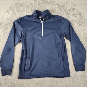Nike Golf Mens Medium Therma-FIT Tour Performance 1/4 Zip Golfing Swoosh Collar